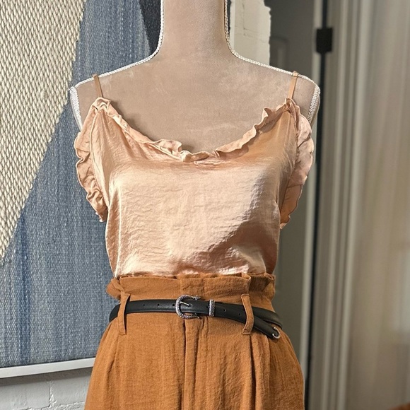 Free People Intimates Ruffle Lingerie Style Tank Top - Picture 8 of 10